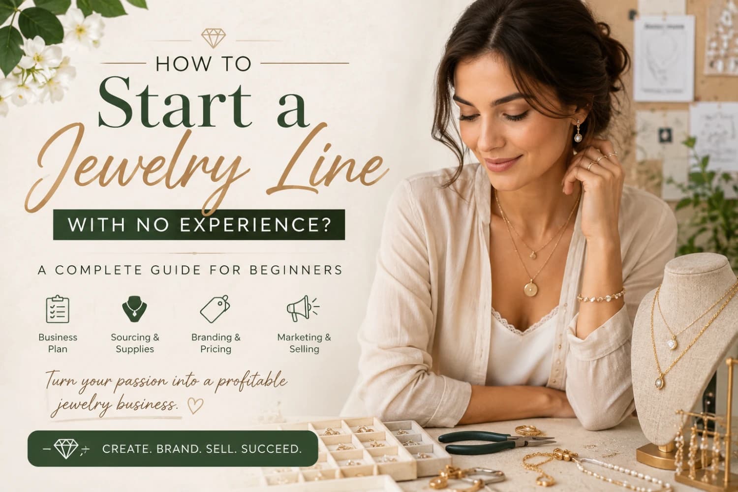 How to Start a Jewelry Line With No Experience | Complete Beginner’s Guide