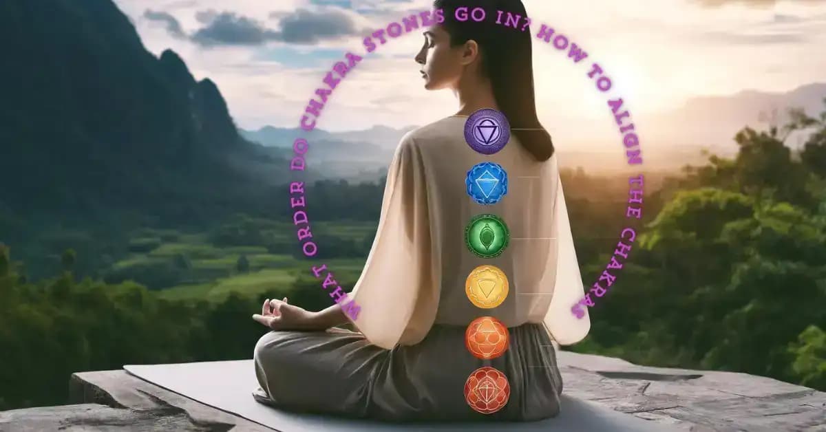 Chakra Stones in Order: All 7 Chakras, Colours & Crystals