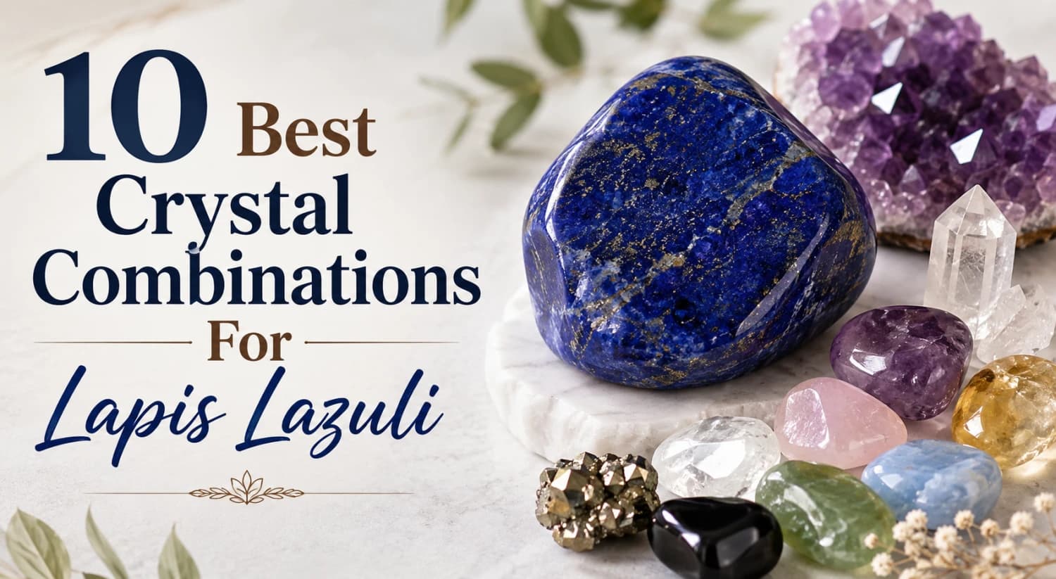 10 Best Crystal Combinations for Lapis Lazuli