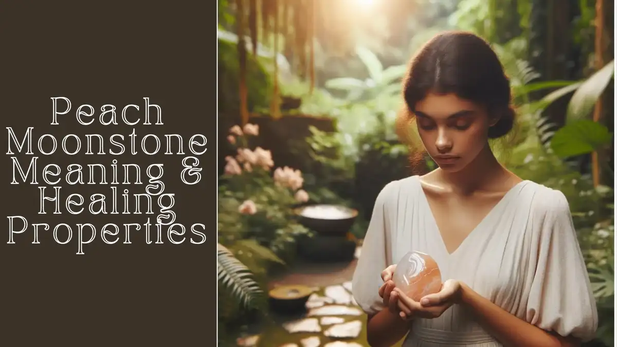 Peach Moonstone Meaning and Healing Properties