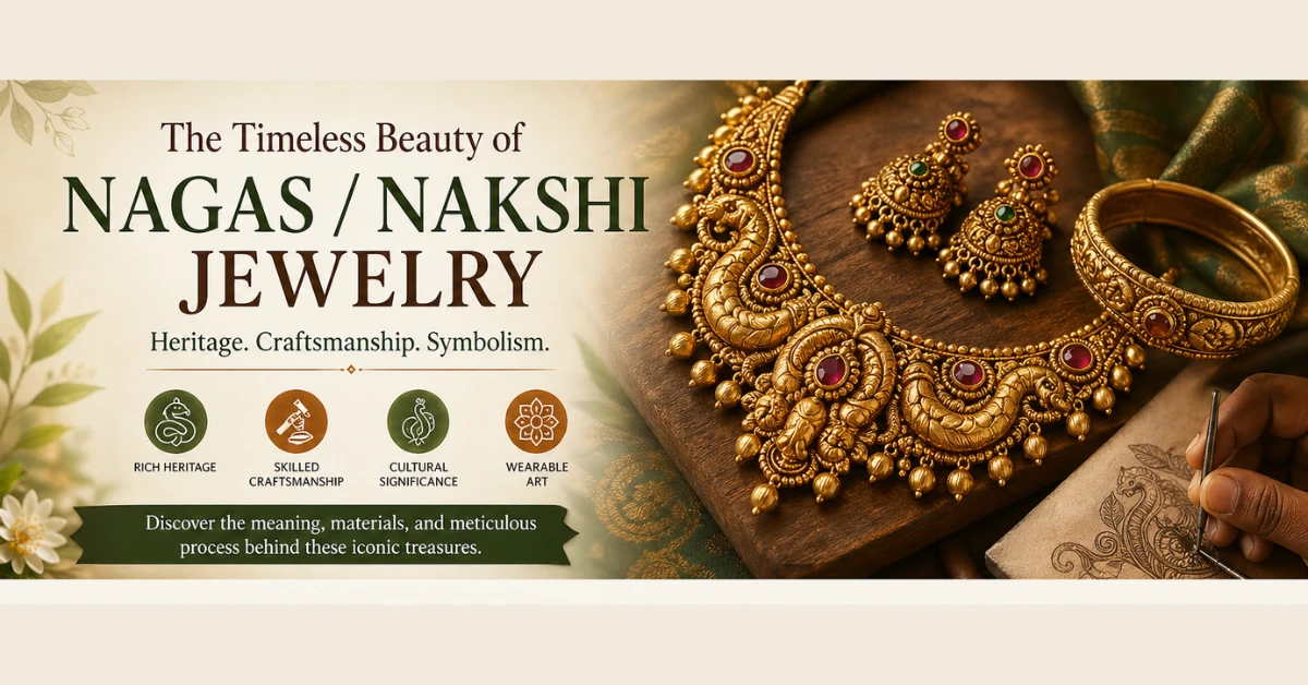What is the Meaning of Nagas / Nakshi Jewellery and How are They Made?
