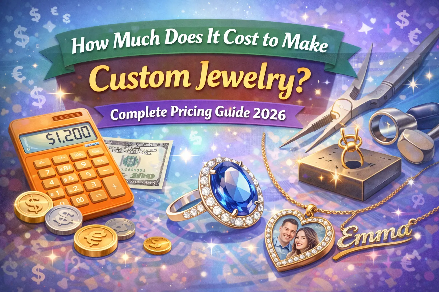 How Much Does It Cost to Make Custom Jewelry? Complete Pricing Guide 2026