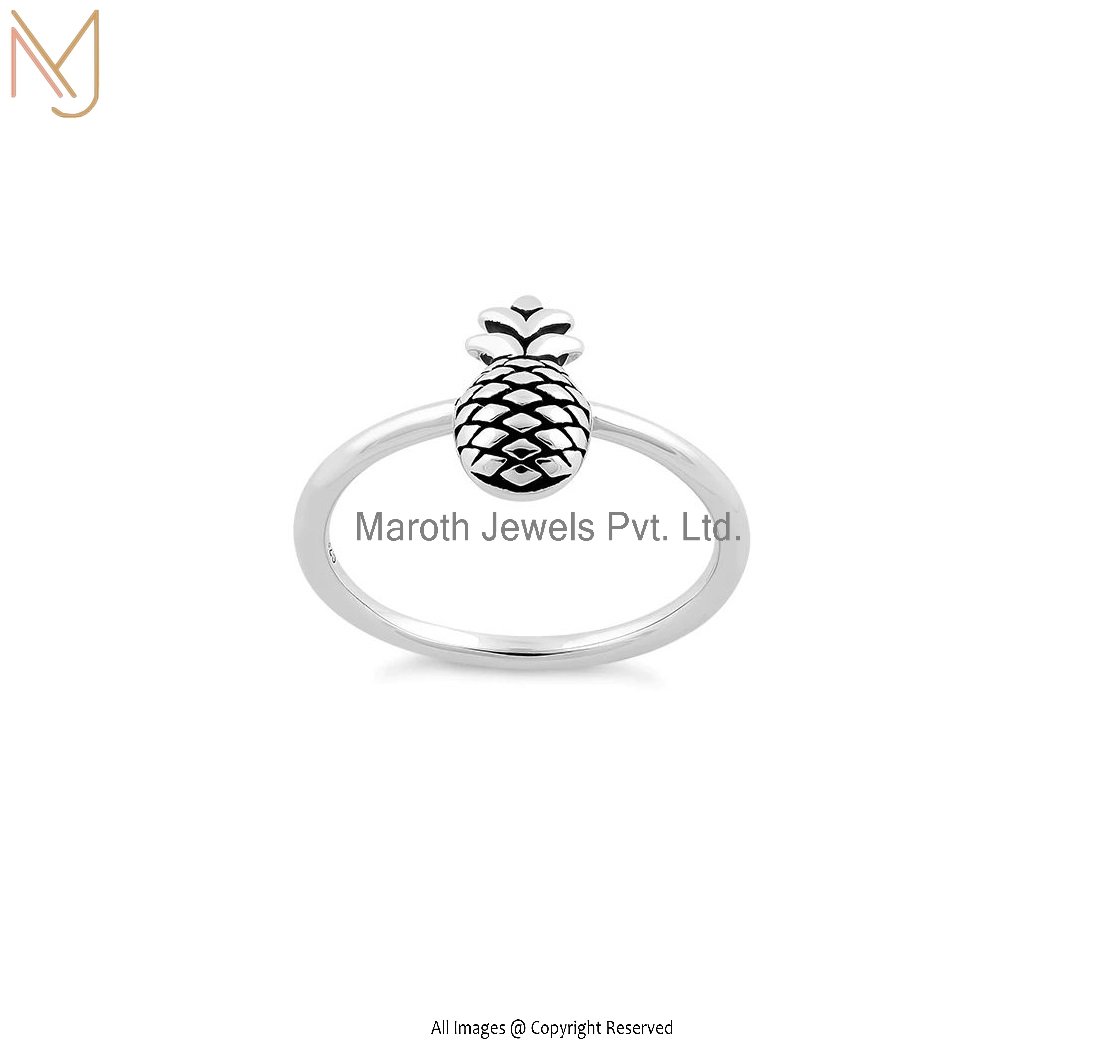 Sterling Silver Pineapple Ring Manufacturer