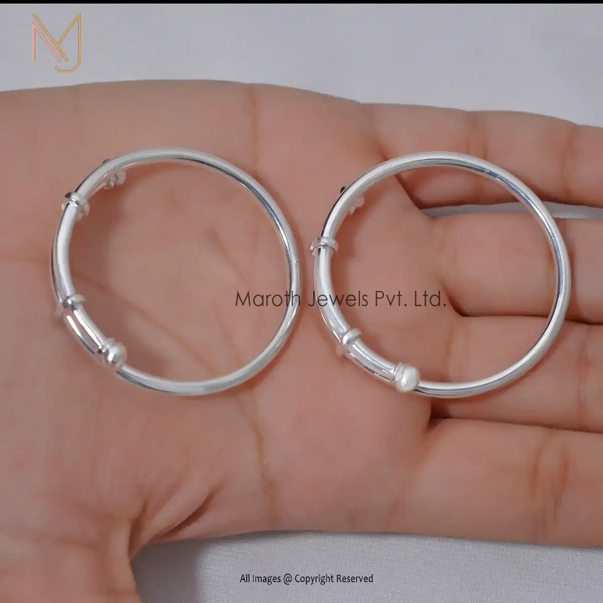 14K White Gold Baby Njriya Manufacturer