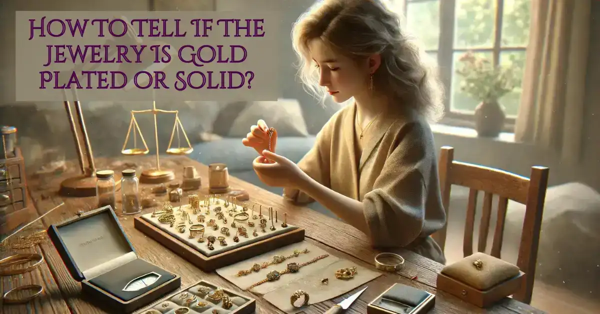 How To Tell If The Jewelry Is Gold Plated or Solid?