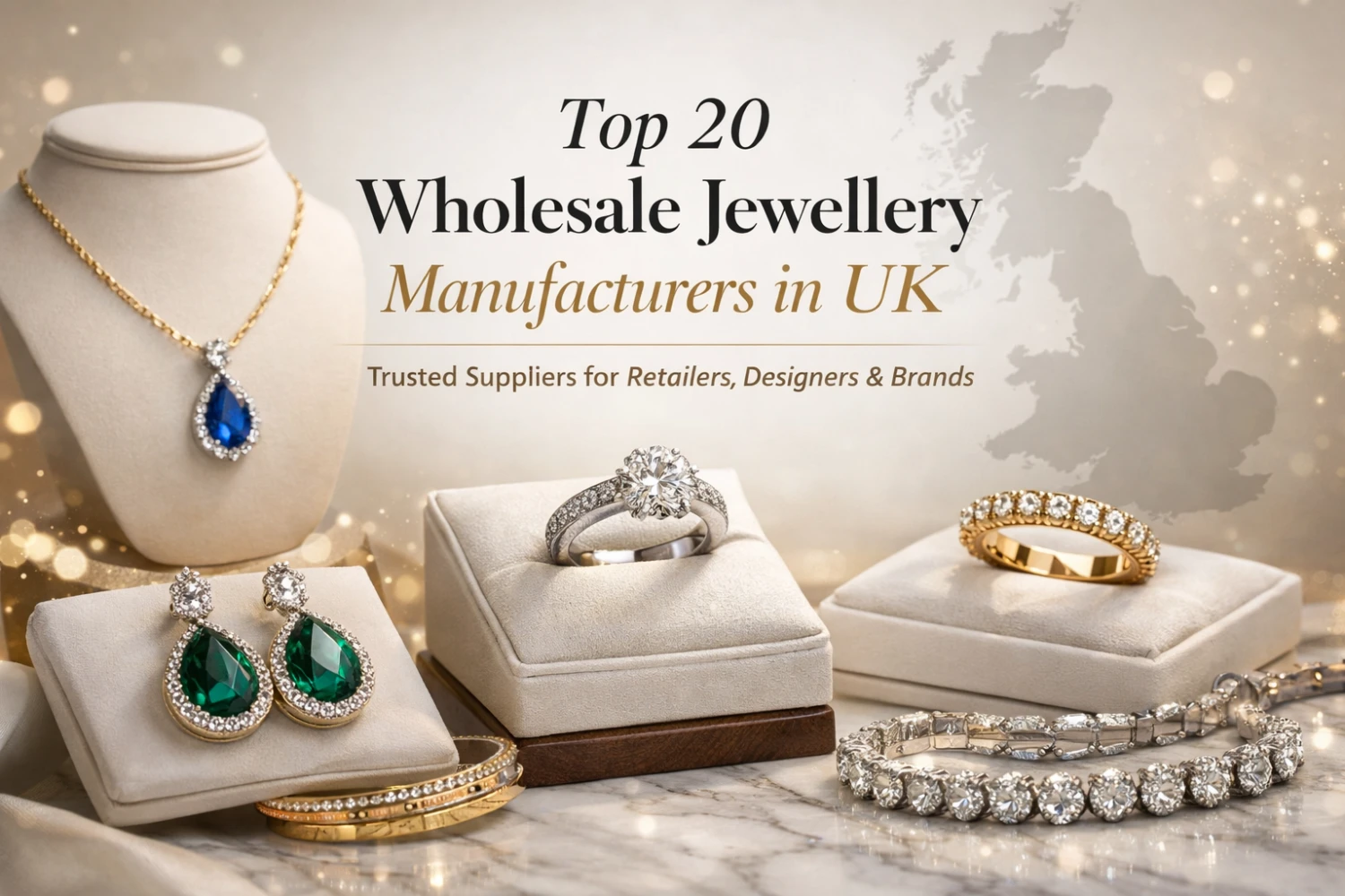 Top 20 wholesale jewellery manufacturers in uk