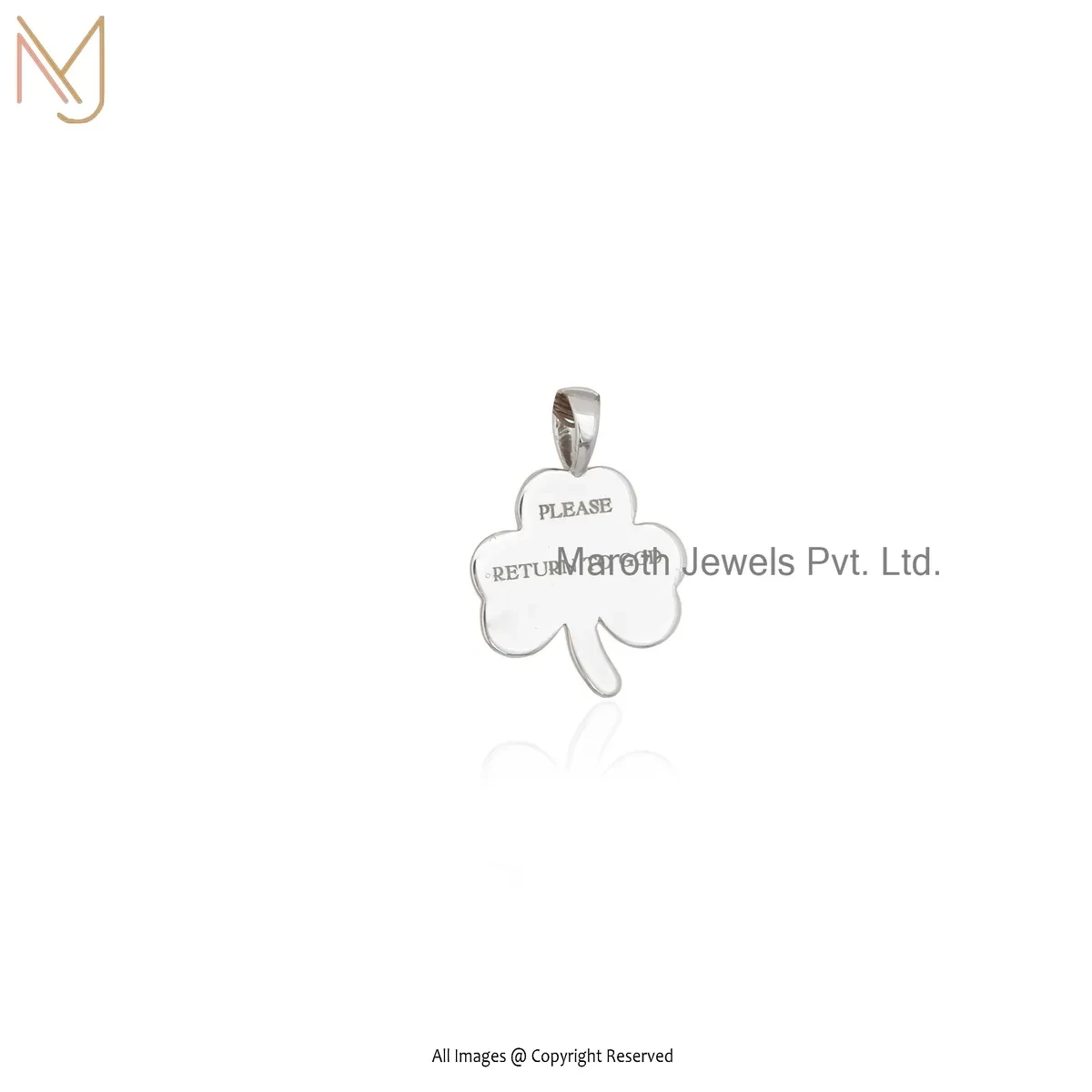925 Silver Natural Silver Plated Anti Tarnish Pendant Manufacturer