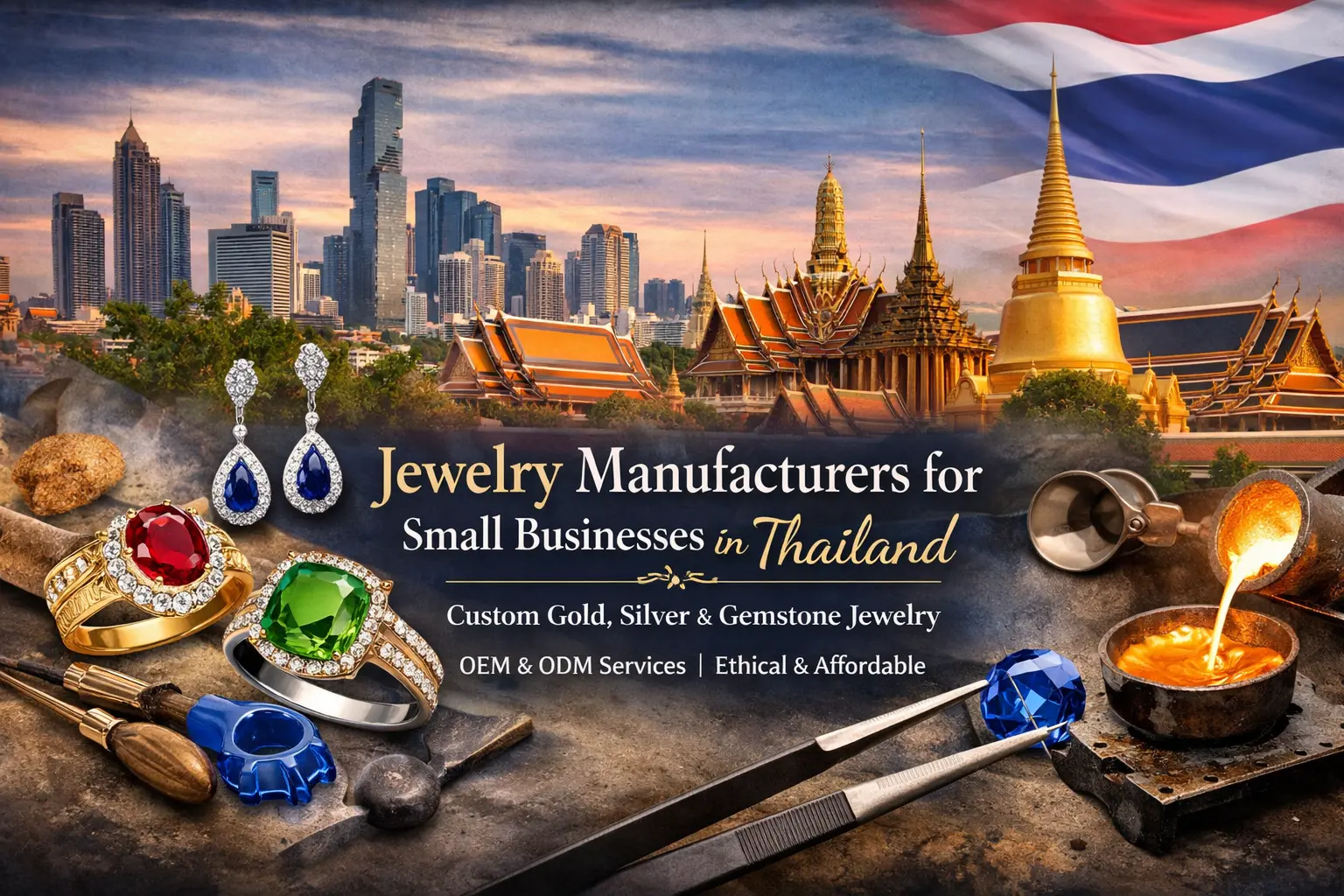 Jewelry Manufacturers for Small Businesses in Thailand