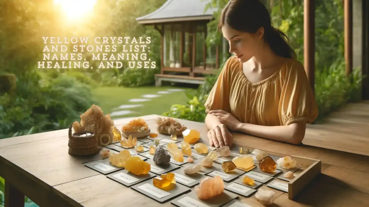 Yellow Crystals and Stones List: Names, Meaning, Healing, and Uses