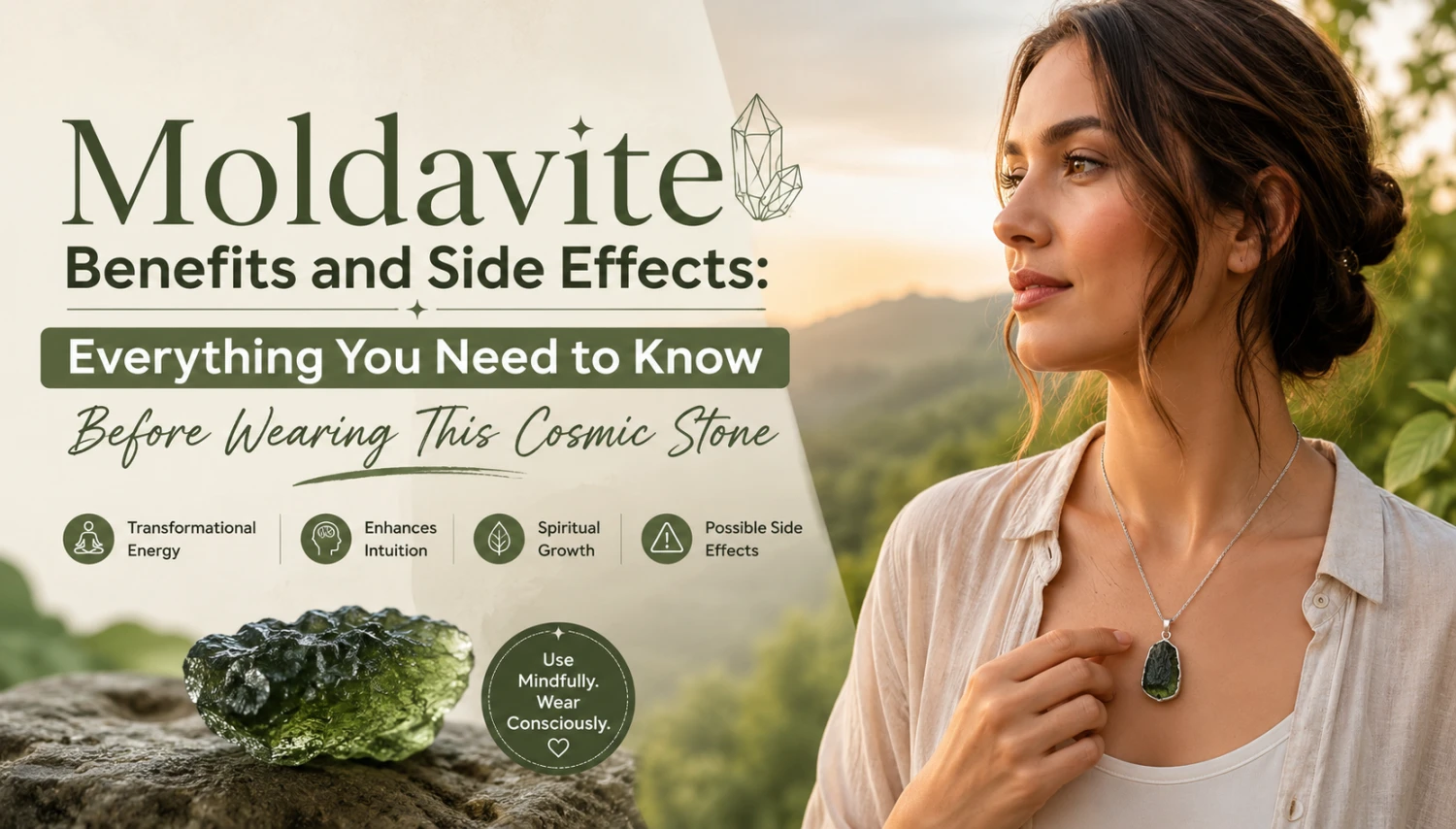 Moldavite Benefits and Side Effects: Everything You Need to Know Before Wearing This Cosmic Stone