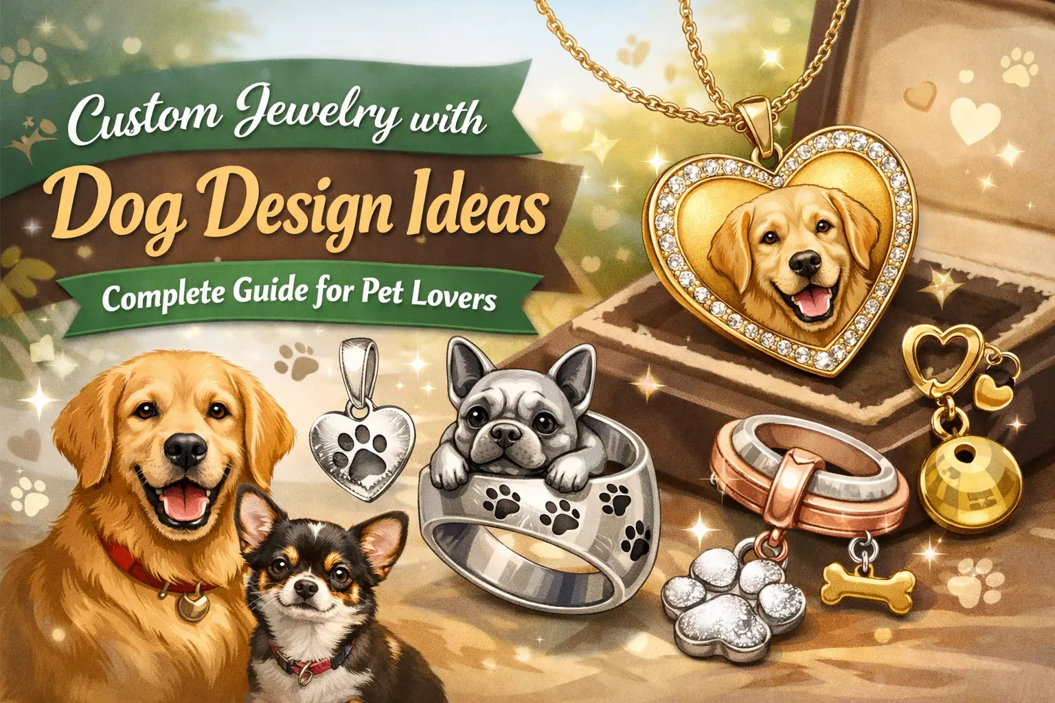 Custom Jewelry with Dog Design Ideas Complete Guide for Pet Lovers