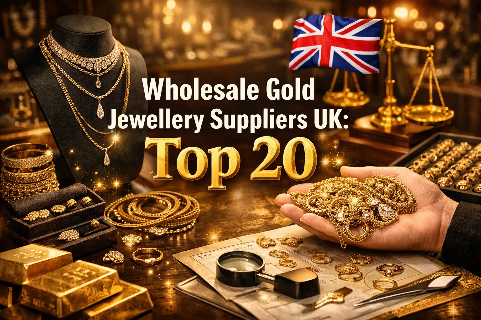 wholesale gold jewellery suppliers uk: Top 20