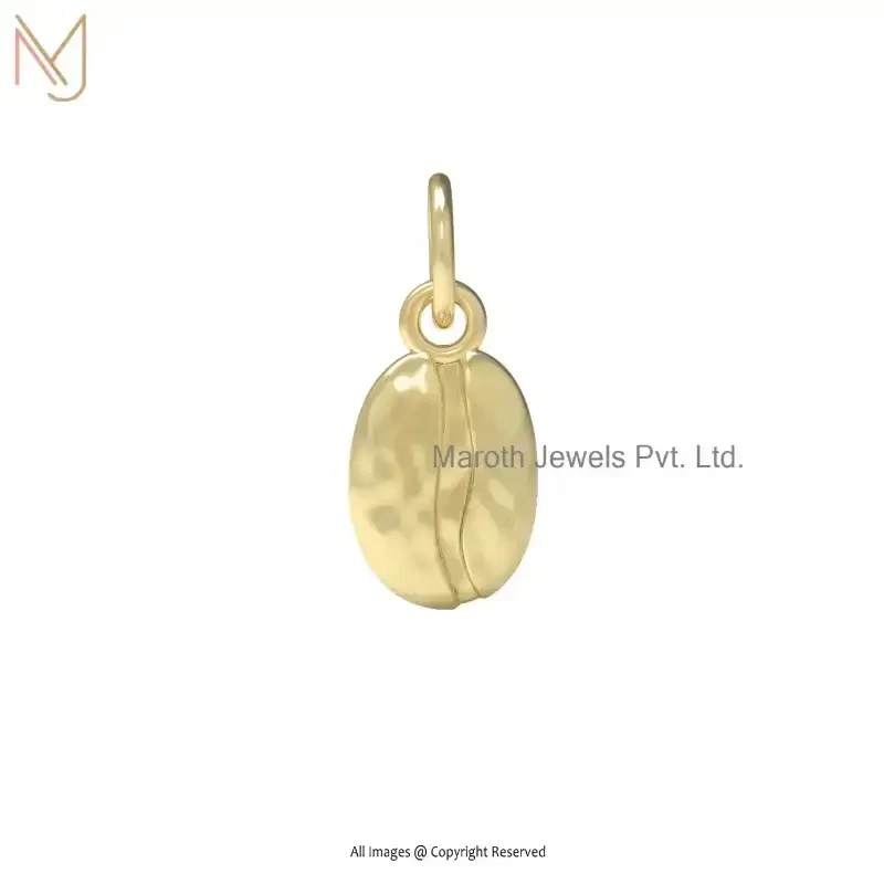 925 Silver Natural Silver Plated TearDrop Tag Charm Pendant Manufacturer
