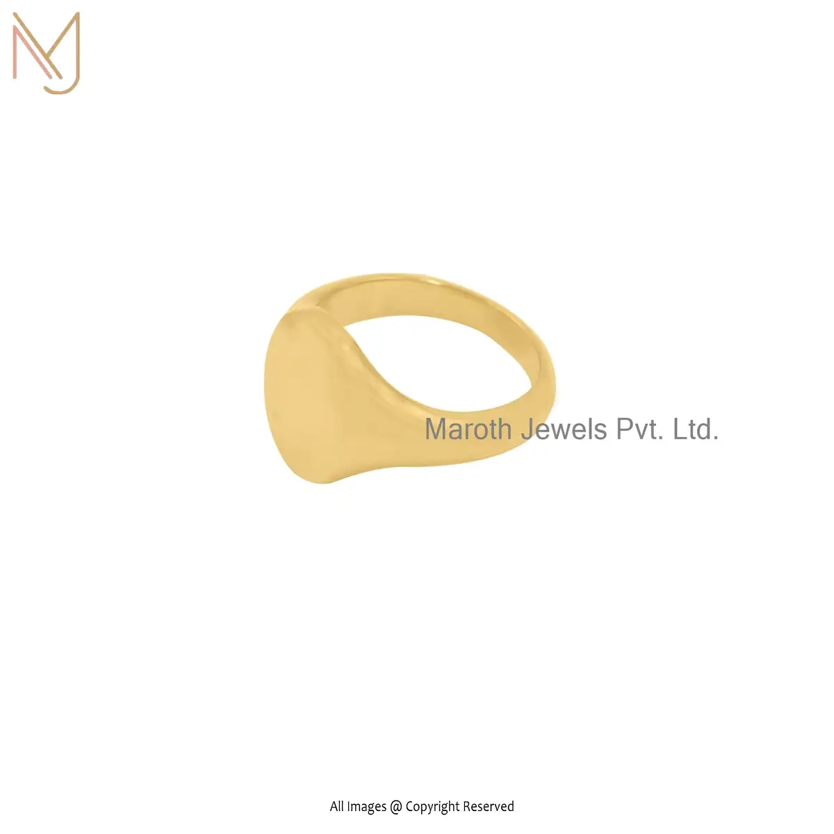 14K Yellow Gold 3 Micron Gold Men s' Ring Jewelry Supplier