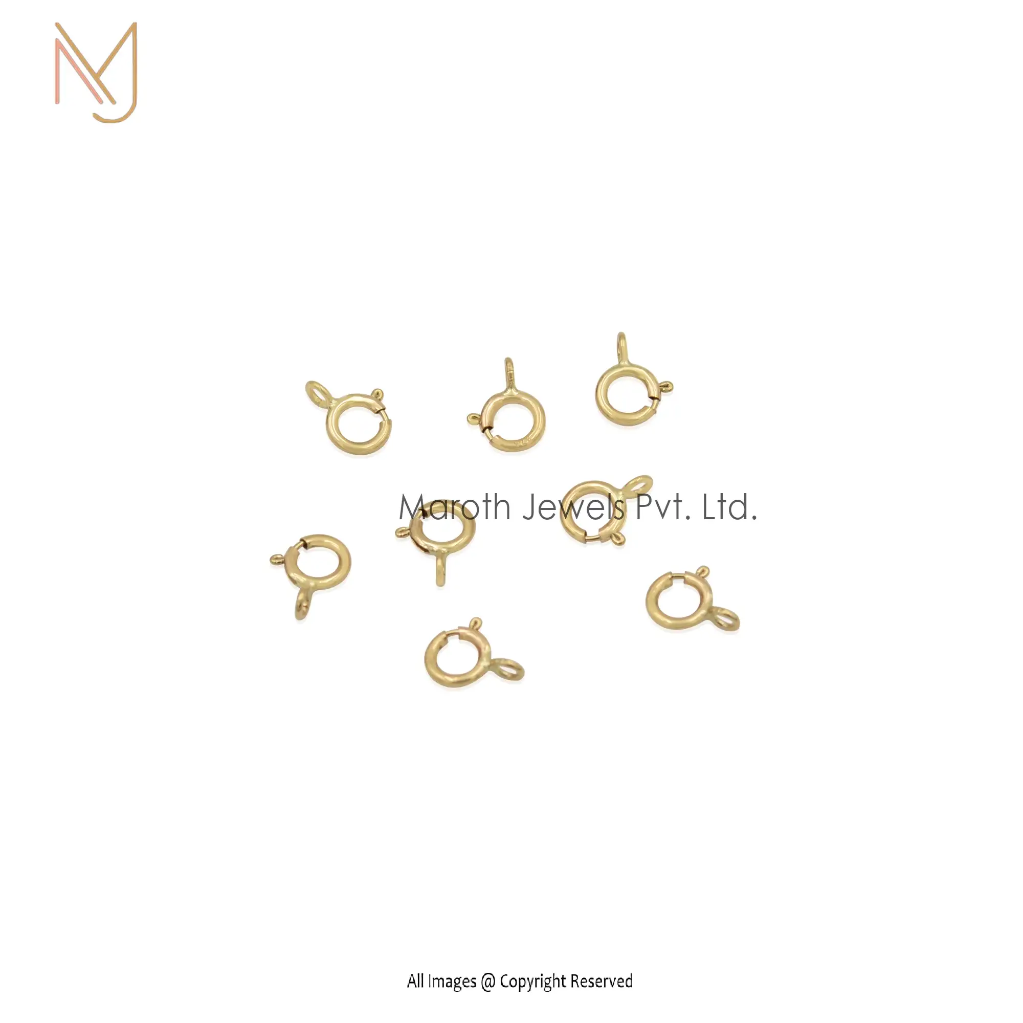 925 Natural Silver Charm Findings Designs Jewelry Manufacturer