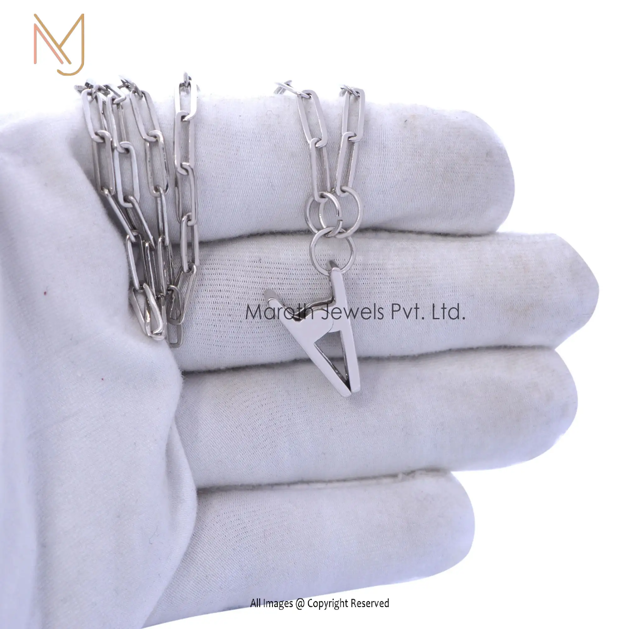 925 Silver Natural Silver Charms Holder Jewelry Manufacturer