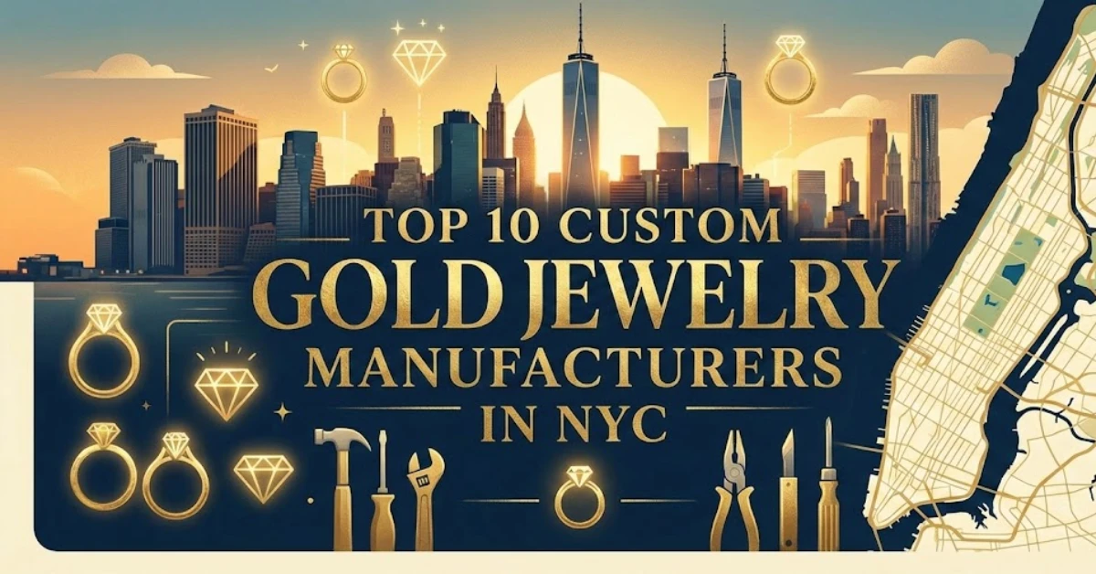 Top 10 Custom Gold Jewelry Manufacturers in NYC