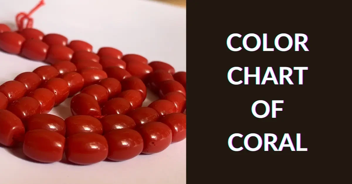Color Chart of Coral