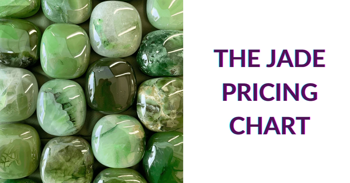 The Jade Pricing Chart