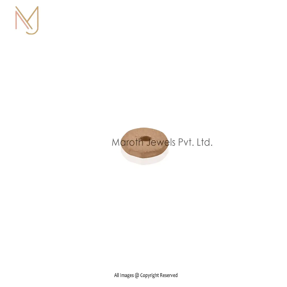 14K Yellow Gold Round Ball Beads Finding Jewelry Manufacturer