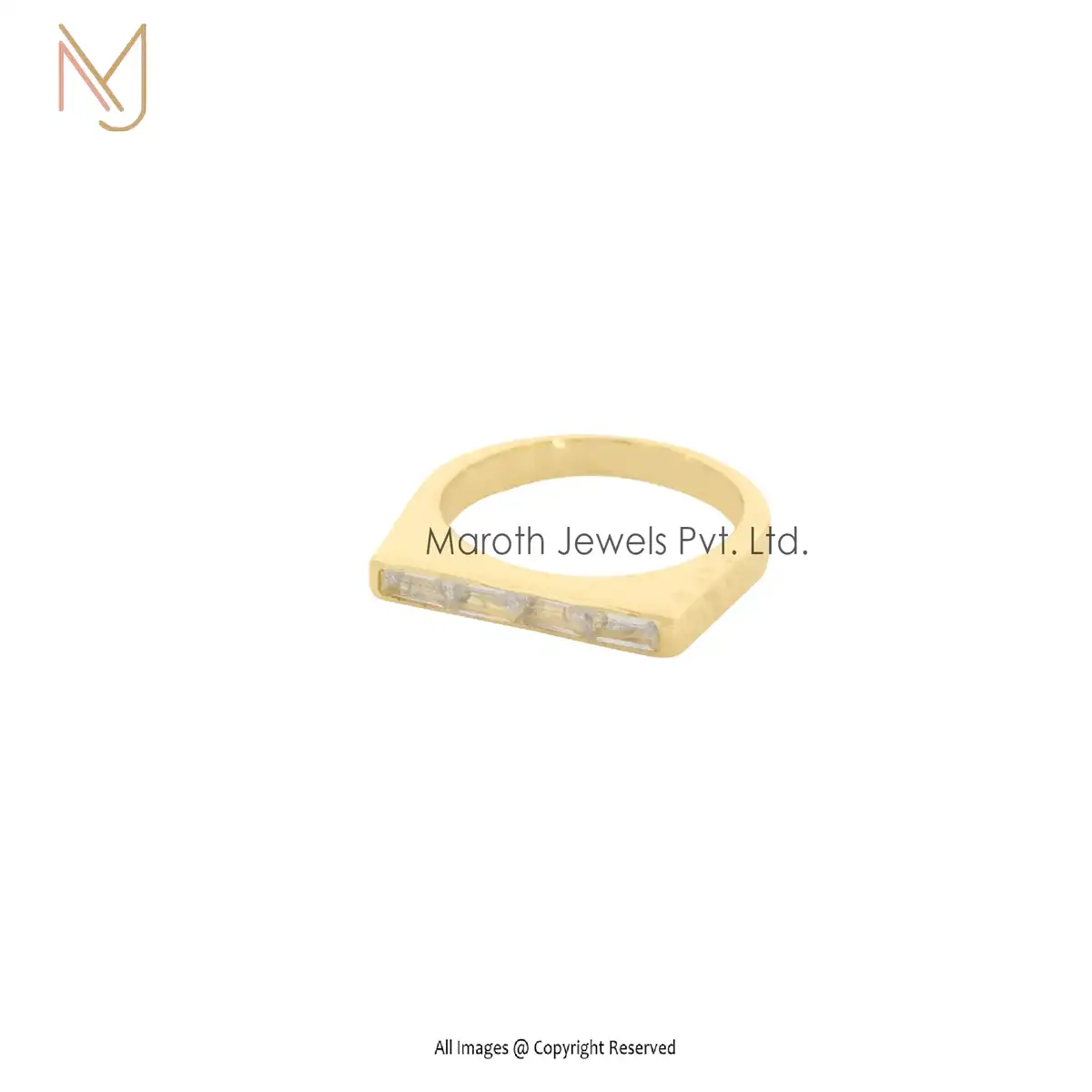 14K Yellow Gold High Polish With Cotting Manufacturer