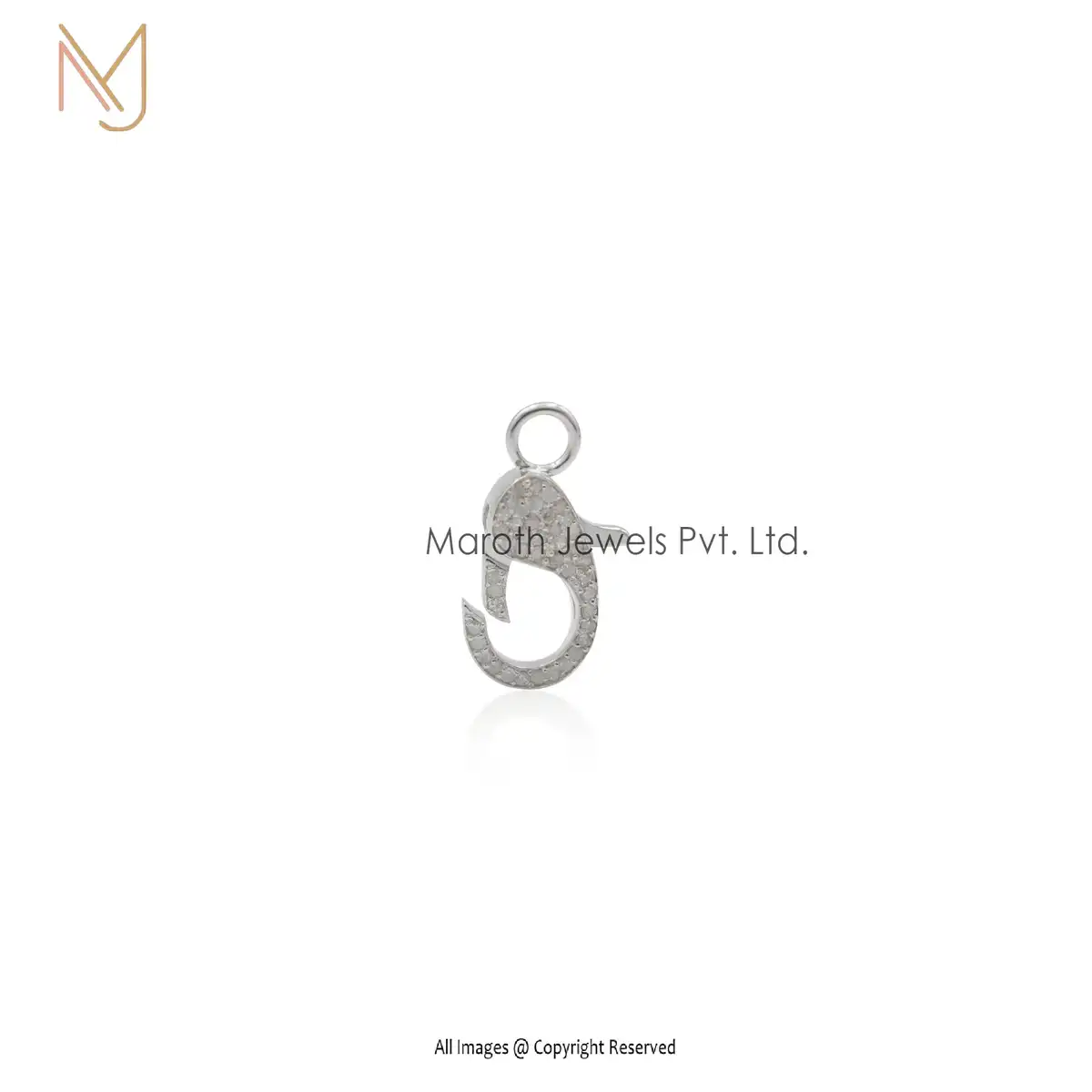 925 Silver Diamond Lobster Lock Manufacturer