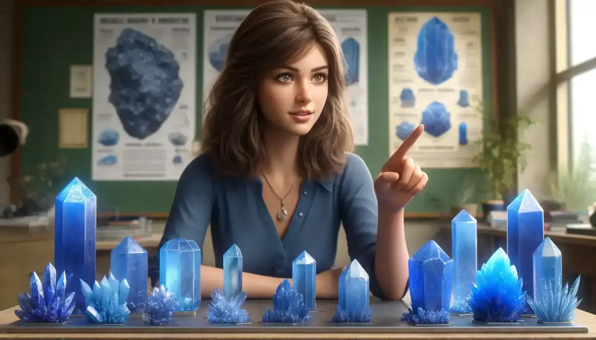 9 blue crystals explained: healing properties and powers