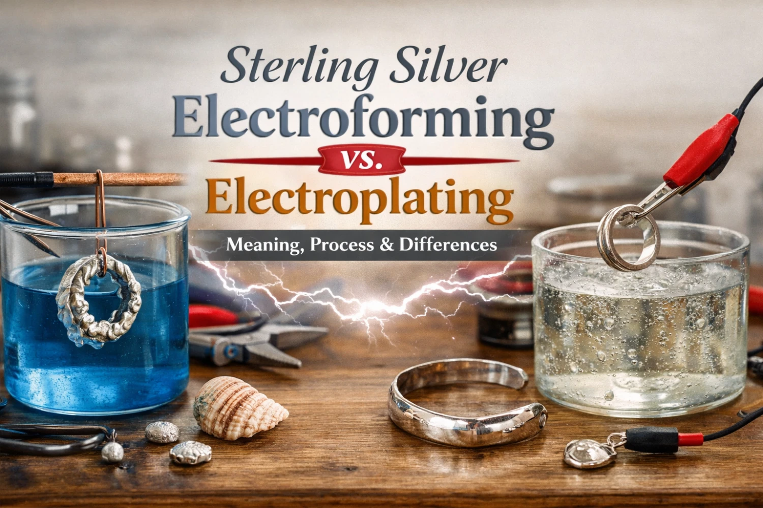 What Is Sterling Silver Electroforming/Electroplating?