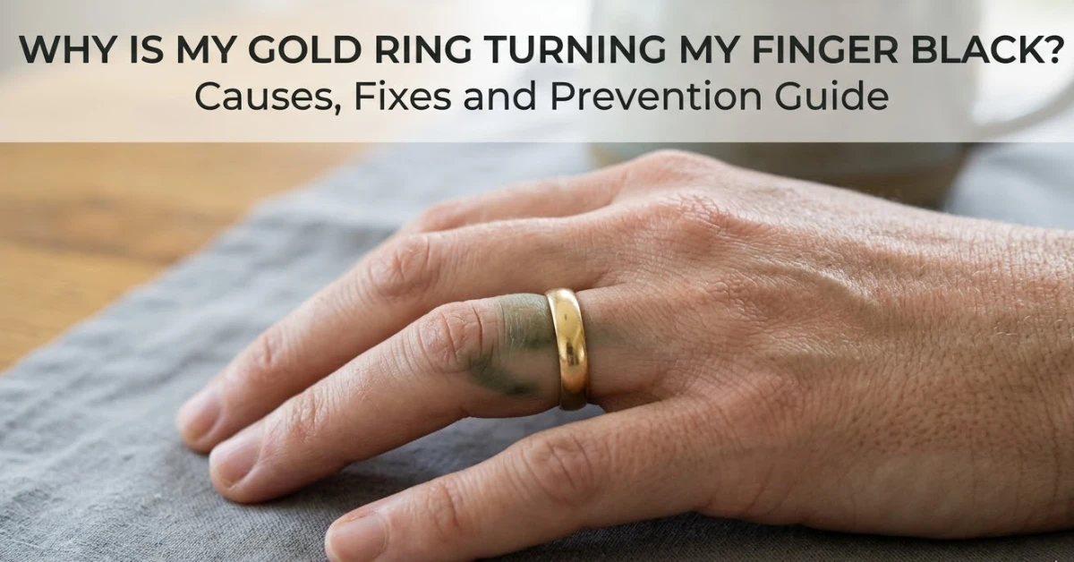 Why Is My Gold Ring Turning My Finger Black? Causes Fixes and Prevention Guide
