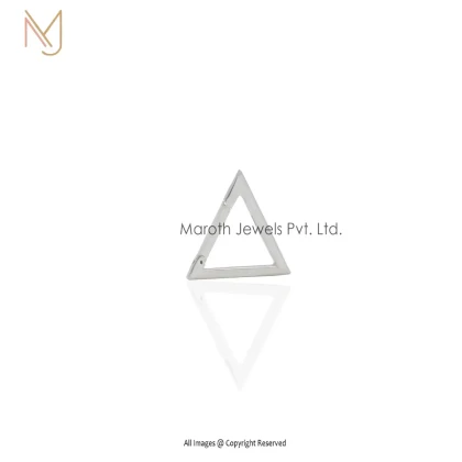 925 Silver Triangle Enhancer Charm Holder Pendant Manufacturer