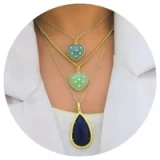 Carved Gemstone Jewelry